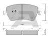 AISIN BPRE-1901 Brake Pad Set, disc brake